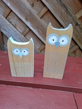 Holz eulen figuren gebraucht kaufen  Hellenthal