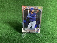 2025 Bowman Paulino Santana Prospects logotipo retrô folha #BP-72 SSP Rangers comprar usado  Enviando para Brazil