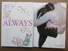 Wedding day greetings for sale  BROSELEY