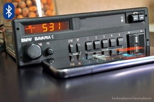 Rádio/CC player BMW Baviera C Bluetooth Blaupunkt anos 80 E30 E32 E34 E23 E24 E28! comprar usado  Enviando para Brazil