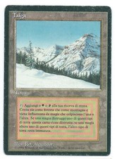 Magic mtg taiga usato  Roma