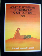 Affiche annee patrimoine d'occasion  Toulon-