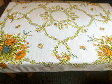 Vintage retro tischdecke gebraucht kaufen  Marienberg, Pobershau