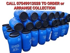 290ltrs plastic drums for sale  COVENTRY