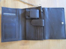 Leder geldbörse kette gebraucht kaufen  Berlin