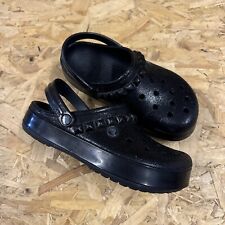 Black crocs glitter for sale  BLANDFORD FORUM