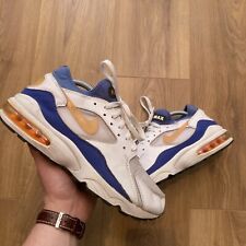 Nike Air Max 93 2014 Bright citrus UK7.5 branco azul laranja comprar usado  Enviando para Brazil