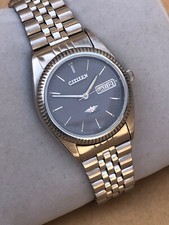 Relógio masculino Citizen President canelado data do dia tom prata automático vintage comprar usado  Enviando para Brazil