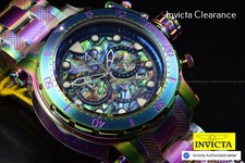 Invicta relógio iridescente masculino Coalition Forces cronógrafo mostrador Abalone 52mm comprar usado  Enviando para Brazil