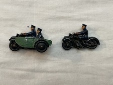 Motocicleta de polícia Dinky Meccano Diecast #42B com sidecar #37B motocicleta de patrulha comprar usado  Enviando para Brazil