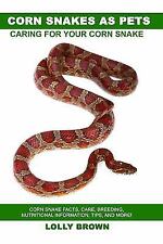 Usado, Corn Snakes as Pets: Corn Snake facts, care, breeding, nutritional... comprar usado  Enviando para Brazil