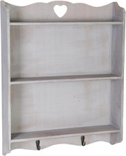 półka ścienna drewniana serce wisząca półka szafa ścienna półka shabby chic na sprzedaż  Wysyłka do Poland