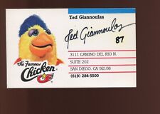 Ted giannoulas famous for sale  USA