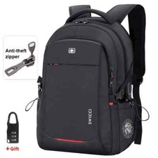 16 17,3 polegadas laptop mochila suíça carregamento USB bagagem de negócios antirroubo nova comprar usado  Enviando para Brazil