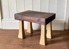 Handmade oak foot for sale  EVESHAM