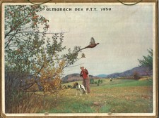 Calendrier almanach ptt d'occasion  Villenave-d'Ornon