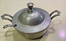 Primitive pewter soup for sale  Chicago