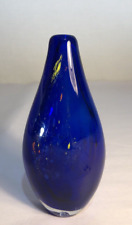 Vaso de vidro azul/vermelho/amarelo Murano, usado comprar usado  Enviando para Brazil