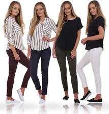 Jeggings cintura media ajustados push up bolsillos elásticos para dama, usado segunda mano  Embacar hacia Argentina