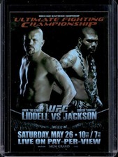 2010 Topps UFC 71 Chuck Liddell Quinton Jackson pôster de luta revisão #FPR-UFC71 comprar usado  Enviando para Brazil