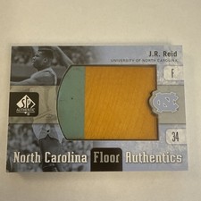 2011-12 SP North Carolina Floor Authentics J.R. Reid jogo usado #UNC-RE 2 cores comprar usado  Enviando para Brazil