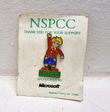 Nspcc charity enamel for sale  LEEDS