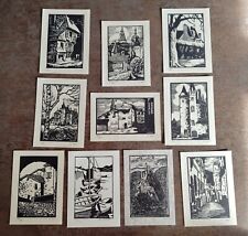 Lot estampes gravures d'occasion  La Souterraine