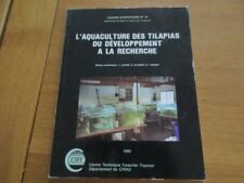 Aquaculture tilapias developpe d'occasion  Einville-au-Jard