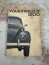 1963 volkwagen 1200 for sale  Cincinnati