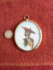 Handpainted portrait porcelain for sale  ALDERSHOT