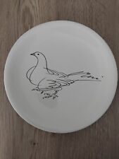 Assiette plate décorée d'occasion  France