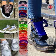 Ribbon shoe laces for sale  DARTFORD