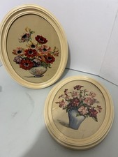 Pair vintage oval for sale  Tea