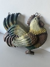 Colorful rooster wall for sale  San Diego