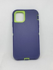 Capa telefone i Phone 11 Pro Max à prova de choque com borda elevada protege roxo/verde comprar usado  Enviando para Brazil