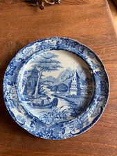 Assiette faïence anglaise d'occasion  Candas