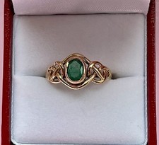 Clogau gold emerald for sale  ABERYSTWYTH
