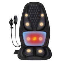 Almofada para cadeira de massagem Comrelax com suporte lombar 3D, massageador elétrico para costas51 comprar usado  Enviando para Brazil