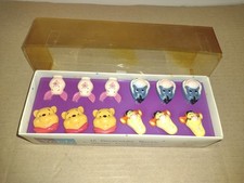 Ganchos decorativos de plástico para cortina de chuveiro WINNIE THE POOH & FRIENDS 12x CAIXA comprar usado  Enviando para Brazil
