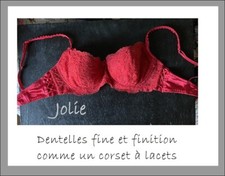 Soutien gorge rouge d'occasion  Marseille XI
