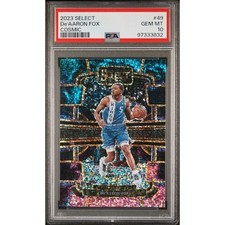 2023-24 Panini Select Concourse #49 De'Aaron Fox Cosmic POP 3 PSA 10 em perfeito estado comprar usado  Enviando para Brazil