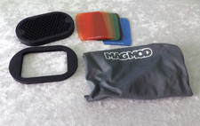Modificador de flash magnético MagMod MagGrid e suporte sortido de gel colorido e adaptador comprar usado  Enviando para Brazil