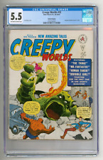 Creepy worlds cgc for sale  LONDON