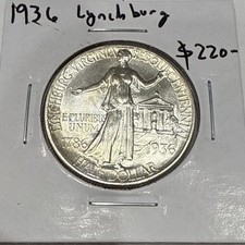 1936 lynchburg commemorative for sale  Columbia