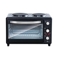 Forno de bancada multifuncional fogão rotisserie com queimador elétrico duplo comprar usado  Enviando para Brazil