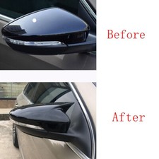 Usado, 2x Flügelspiegel Abdeckung Kappen Schwarz Für VW Jetta MK6 Passat B7 CC Scirocco comprar usado  Enviando para Brazil