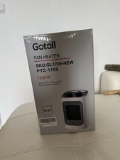 Gotoll fan heater gebraucht kaufen  Quickborn