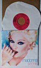 MADONNA -  SECRET -  7" US VINYL 45 - FREE CUSTOM PIC SLEEVE comprar usado  Enviando para Brazil