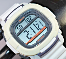 Relógio masculino Timex Command digital pulseira de silicone branco NOVA BATERIA! comprar usado  Enviando para Brazil