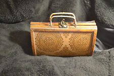 Wooden handbag vintage for sale  Alabaster